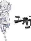 LittleArmory [LA056] M16A4 Type 1/12 Plastic Model(Pre-order)