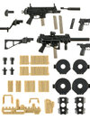 LittleArmory [LA-MD02] Megami Device Equipment Set / SMG Plastic Model(Pre-order)