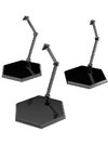 The Simple Stand x3 BLACK (for Figures & Models) Hex Type(Pre-order)