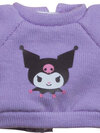 Sanrio Nendoroid Doll Character Sweatshirt (Kuromi)(Pre-order)