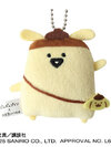 Pom Pom Purin x Obungu to Issho Flat Plush Mascot (3) Purin-san(Pre-order)