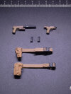 WM-02A Handgun Set Coyote Brown 1/12 Action Figure Complete Model Optional Parts(Provisional Pre-order)
