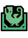 Diecut Floor Mat Monster Hunter Pitfall Trap Icon(Pre-order)