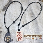 DIY#02- ร้อยสร้อยหนังกับจี้เท่ๆ มัดปลายแบบเลื่อนปรับได้ ง่ายๆ สไตล์ DIY