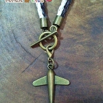 DIY#15- สร้อยหนังถักเส้นคู่ เปลี่ยนจี้ได้ง่ายๆ ด้วยตะขอก้ามปู