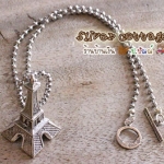 DIY#07- โซ่สแตนเลส จี้หอไอเฟล ติดตะขอไอโอ - ทำสร้อยคอง่ายๆ สไตล์ DIY