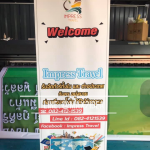 งานพิมพ์ป้ายโรลอัพ Roll Up indoor outdoor ความละเอียดสูง