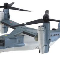 #1A V-22 Ground Self-Defense Force (with on-board vehicle)