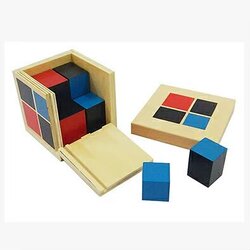 ชุดกล่องลูกบาศก์ไบโนเมียล Binomial Cube