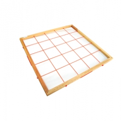 กรอบไม้นับประชากร