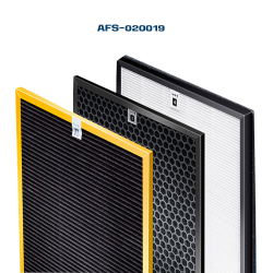 AFS0019 ชุดไส้กรองอากาศ ขนาด 36.5 x 28 x 4.4 ซม. (39 x 27 x 2.4+1+1 ซม.)