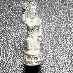 แม่นางกวัก รุ่นรวยมหาเศรษฐี (ชุบเงิน) Nangkwak Ruay Maha Setthi (Silver cover) SKU-02203