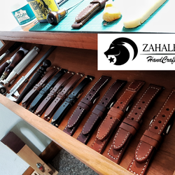 ผลตอบรับ สายนาฬิกาหนังแท้ Zahalee HandCraft
