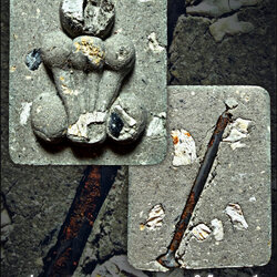 พระปิดตาผงพิเศษ (พิมพ์:กระดูกผีวัดโพธิ์,พิมพ์เล็ก) Mystic Powder Phra Pidta (model:blessing bone of wat pho,small-sized) SKU-04059