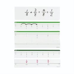 เส้นจำนวนเศษส่วน Number Lines : Fractions