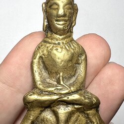 งั่งเศียรโล้นสร้อยกลีบบัว (พิมพ์เล็ก) / Wearing Necklace Bald Head Ngang (Small Size) SKU-02303