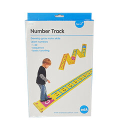 แผ่นทางเดินนับเลข Number Track
