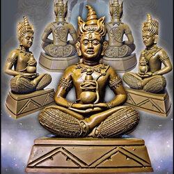 พญาราชงั่งจักรอิศวร (ขนาดบูชา) Ishvara Chakra Ngang. (altar statue) SKU-03183