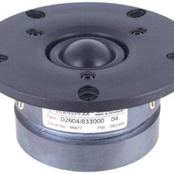 ScanSpeak Discovery D2604/8330-00, 1" Dome Tweeter