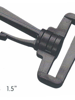 คอหมาพลาสติก คอหมาหมุน ขนาด 3.8 ซม. (1.5 นิ้ว) (บรรจุ 5 ตัว-1000 ตัว)