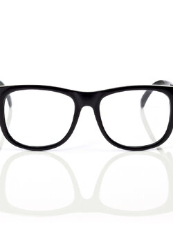 Mustachifier Black UV Glasses Age 3-6 แว่นเนิร์ดเด็กสีดำ