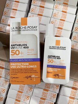 La Roche-Posay Anthelios UVMune 400 Anti-Dark Spot Fluid SPF 50+ ขนาด 50 ml.
