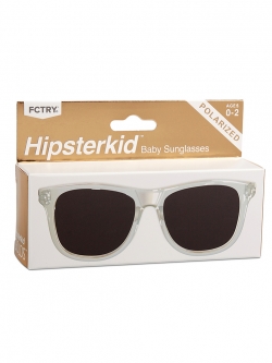 Hipsterkid Clear Sunglasses Age 0-2 แว่นกันแดดเด็กสีกรอบใส