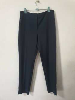 FF06535 กางเกงผ้า สีน้ำเงินเข้ม มือสอง mng เอว 29 นิ้ว