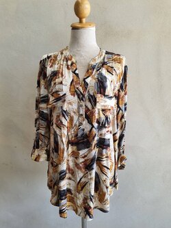 FF05003 เสื้อผ้ามือสอง สาวอวบ พลัสไซส์ แบรนด์ ava&grace อก 44-50 นิ้ว