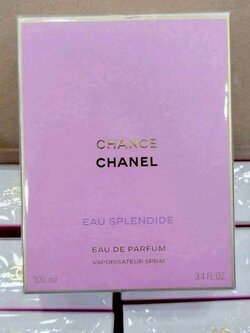 CHANEL CHANCE EAU SPLENDIDE EDP 100 ml ( หิ้วคะ )