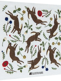 (Pre-order) หนังสือแบบปักผ้ารูปสัตว์ของ HIGUCHI YUMIKO