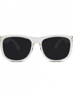 Hipsterkid Clear Sunglasses Age 3-6 แว่นกันแดดเด็กสีกรอบใส
