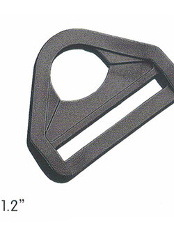 ห่วงห้าเหลี่ยม มีรู พลาสติก ขนาด 3.2 ซม. (1.2 นิ้ว) (บรรจุ 5 ตัว-1000 ตัว)