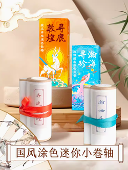 (ดูสถานะสินค้าที่ตัวเลือกนะคะ) ม้วนกระดาษพิมพ์ลายภาพวาด