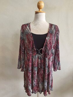 FF05119 เสื้อผ้ามือสอง สาวอวบพลัสไซส์ อก 42-48 นิ้ว