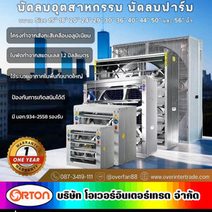 พัดลมอุตสาหกรรม มีหลายขนาด ควรเลือกขนาดไหนดี !! เพื่อมาใช้งานในโรงงาน