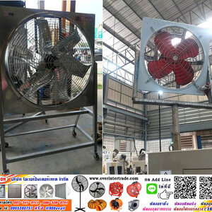 พัดลมใบแดง พัดลมอุตสาหกรรมใบแดง มีตะแกรงหน้า-หลัง พัดลมดูดอากาศในครัว พัดลมดูดควันห้องครัว พัดลมอุตสาหกรรมใบแดง, พัดลมใบพัดแดง, พัดลมใบแดงระบายอากาศ ติดผนัง พัดลมระบายอากาศแบบธรรมดา , พัดลมใบแดง