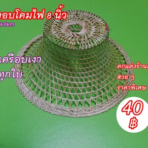 งอบโคมไฟ8นิ้วสำหรับตกแต่งร้านค้าเคลือบเงาอย่างดี
