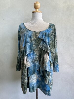 ขายแล้ว FF04739 เสื้อผ้ามือสอง สีเขียว