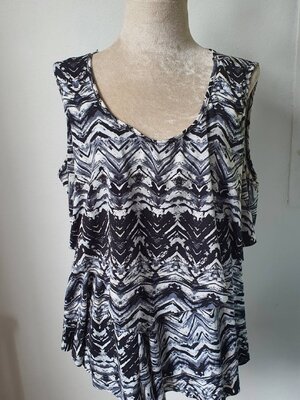 FF04471 เสื้อผ้ามือสง สีดำเทา แบรนด์ Bluecrush อก 42-48นิ้ว