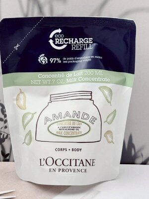 Loccitane Almond Milk Concentrate Refill 200 ml