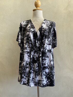 ขายแล้วจ้า FF04871 เสื้อผ้ามือสอง สีเทาดำ