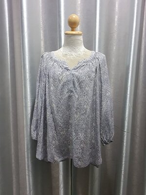 ขายแล้ว FF01786 เสื้อแฟชั่น นำเข้า มือสอง แบรนด์ max studio อก free- 46 นิ้ว