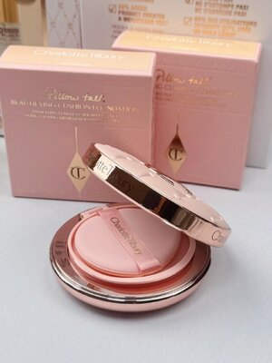 CHARLOTTE TILBURY PILLOW TALK BEAUTIFYING CUSHION FOUNDATION ( แบบรีฟิลได้ ) 12 g. ( มีสีให้เลือกคะ )