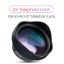เลนส์ มือถือ ULANZI 65mm Telephoto Lens for iPhone, Smartphone HK 4D Super Wide-Angle Fishyeye Mobile Camera Lens
