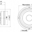Scanspeak Discovery 15W/4434G-00, 5.25" Midwoofer, 4 ohm