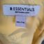 FF05840 เสื้อแฟชั่น ชีฟอง สีเหลือง มือสอง ressntials อก 46 นิ้ว