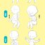 (Pre-order) หนังสือตัวอย่างโครงร่างบอดี้ท่าทางการเคลื่อนไหวสำหรับงานวาดคาแรคเตอร์ Q-Style