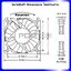 พัดลมระบายความร้อน DC 12V 7015SL บุช Sleeve Bearing ขนาด 2.7 นิ้ว 7x7x1.5 ซม.