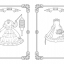 (Pre-order) สมุดภาพระบายสีเสื้อผ้าแนวโลลิต้า
